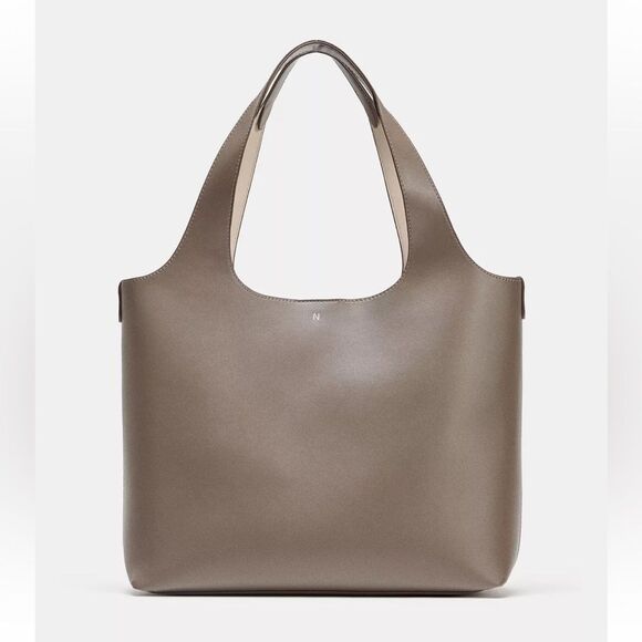 ZARA TOTE SHOPPER BAG - Picture 6 of 10
